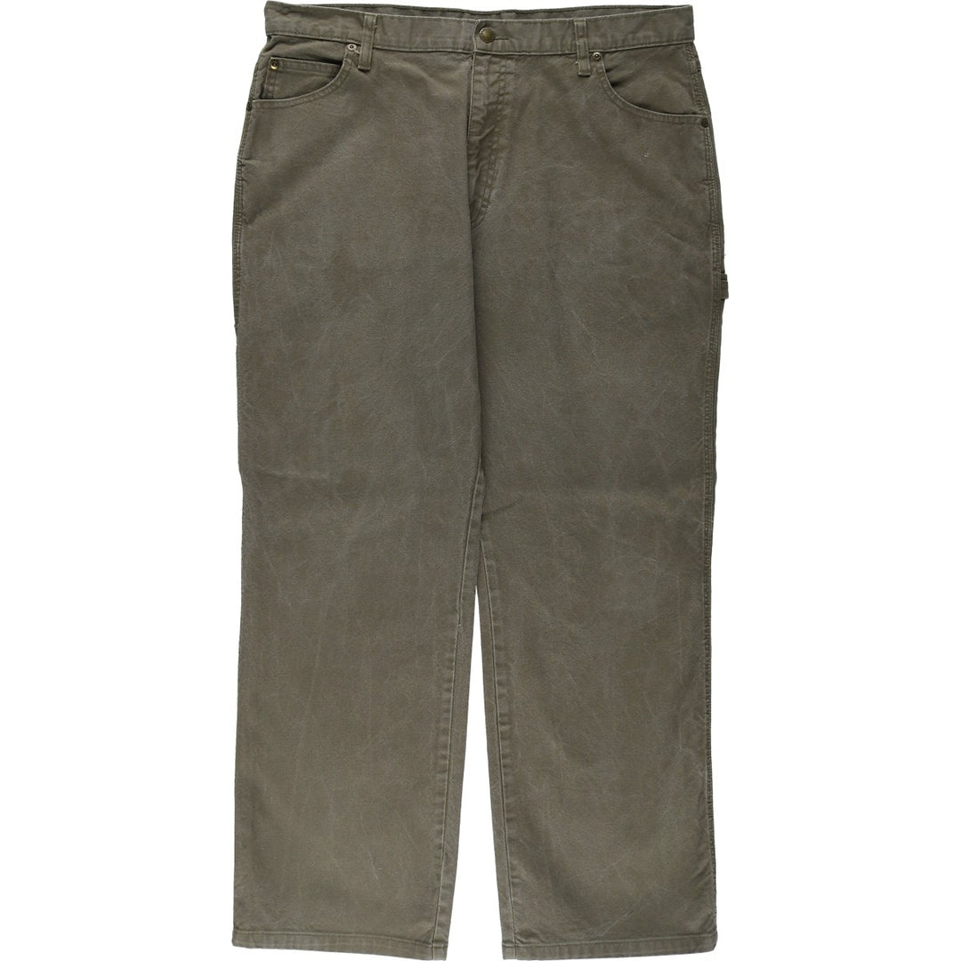 Dickies Duck Painter Pants Men's W37 cotton Khaki type sage green Vintage Second Hand