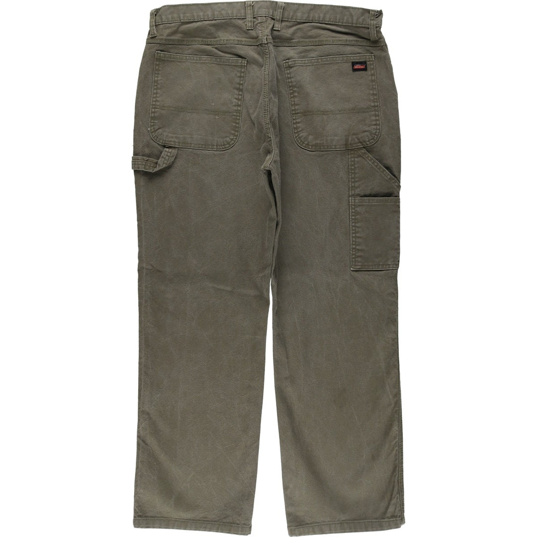 Dickies Duck Painter Pants Men's W37 cotton Khaki type sage green Vintage Second Hand