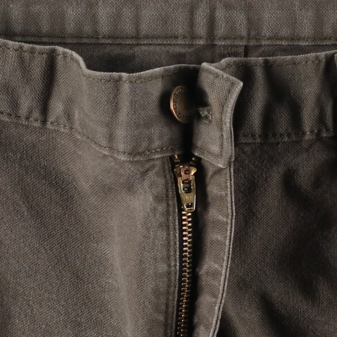 Dickies Duck Painter Pants Men's W37 cotton Khaki type sage green Vintage Second Hand