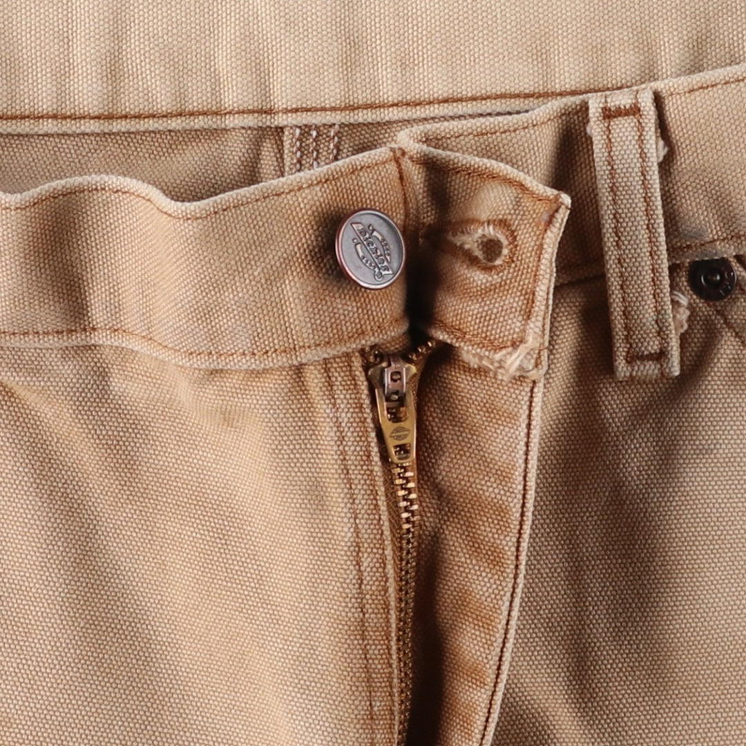 Dickies Duck Painter Pants Men's W36 cotton brown type Vintage Second Hand