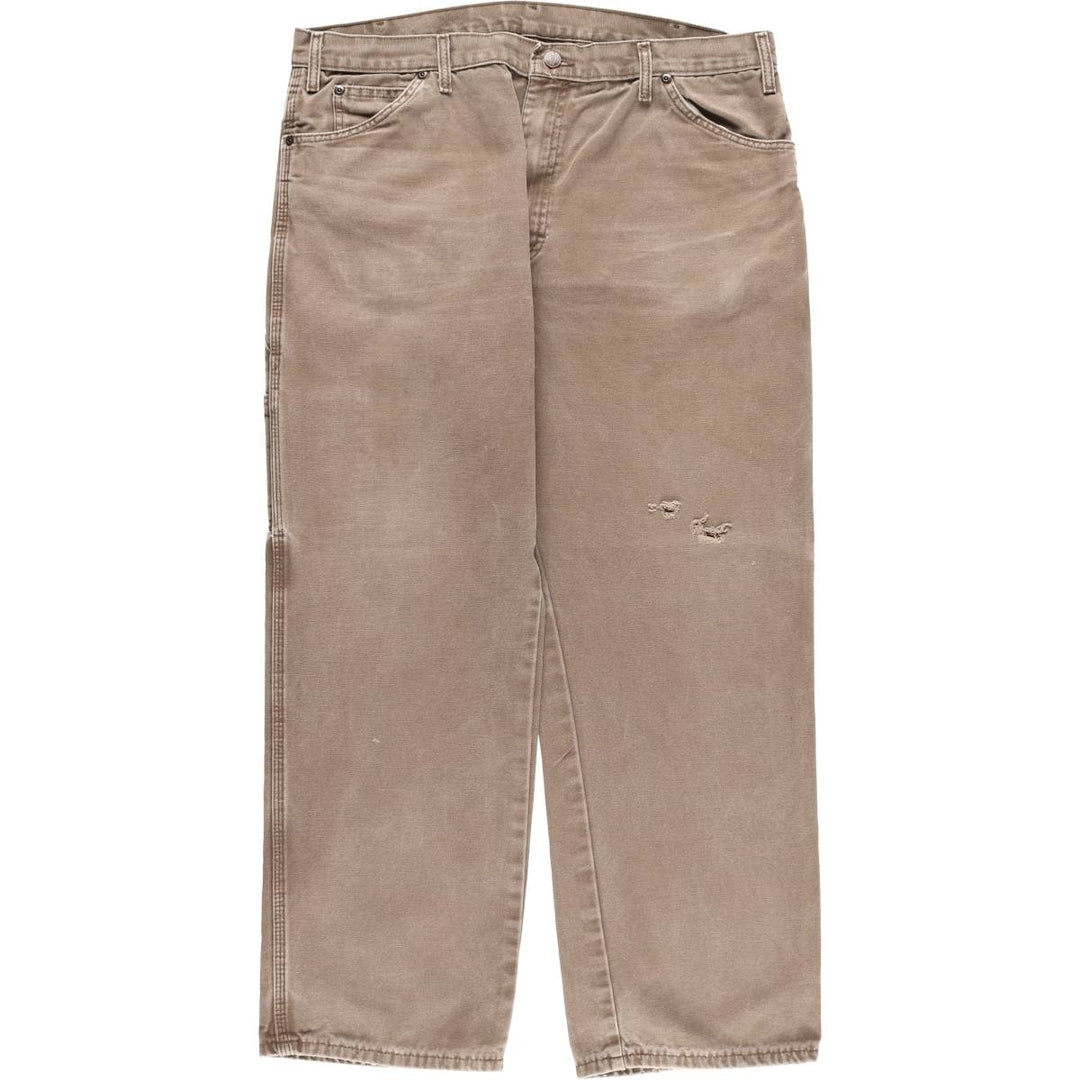 Dickies Relaxed Fit Duck Painter Pants Men's W38 cotton brown type Vintage Second Hand