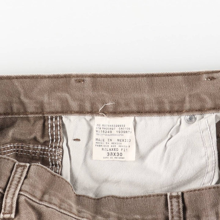 Dickies Relaxed Fit Duck Painter Pants Men's W38 cotton brown type Vintage Second Hand