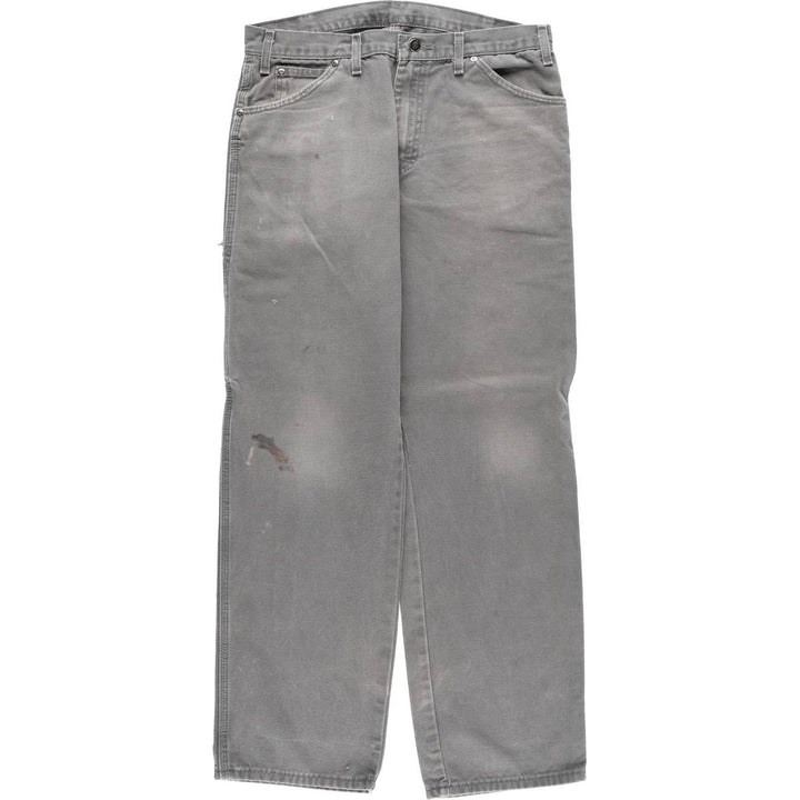 Dickies Duck Painter Pants Men's W34 equivalent unclear gray type Vintage Second Hand