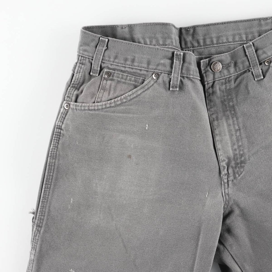 Dickies Duck Painter Pants Men's W34 equivalent unclear gray type Vintage Second Hand