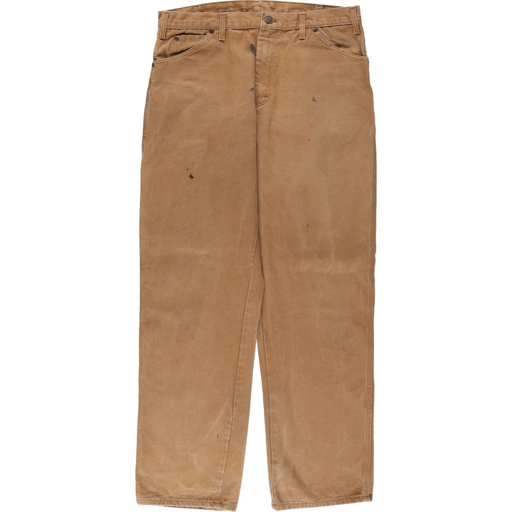 Dickies Duck Painter Pants Men's W36 cotton brown type Vintage Second Hand