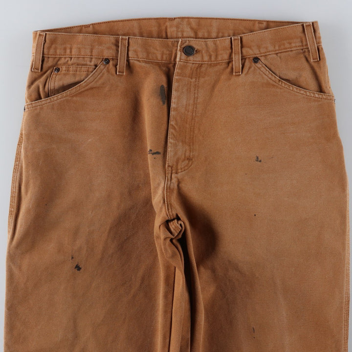 Dickies Duck Painter Pants Men's W36 cotton brown type Vintage Second Hand