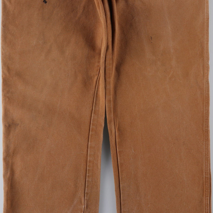 Dickies Duck Painter Pants Men's W36 cotton brown type Vintage Second Hand