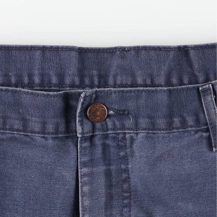 Dickies Duck Work Pants, Men's W39 (approx.) cotton navy blue type Vintage Second Hand