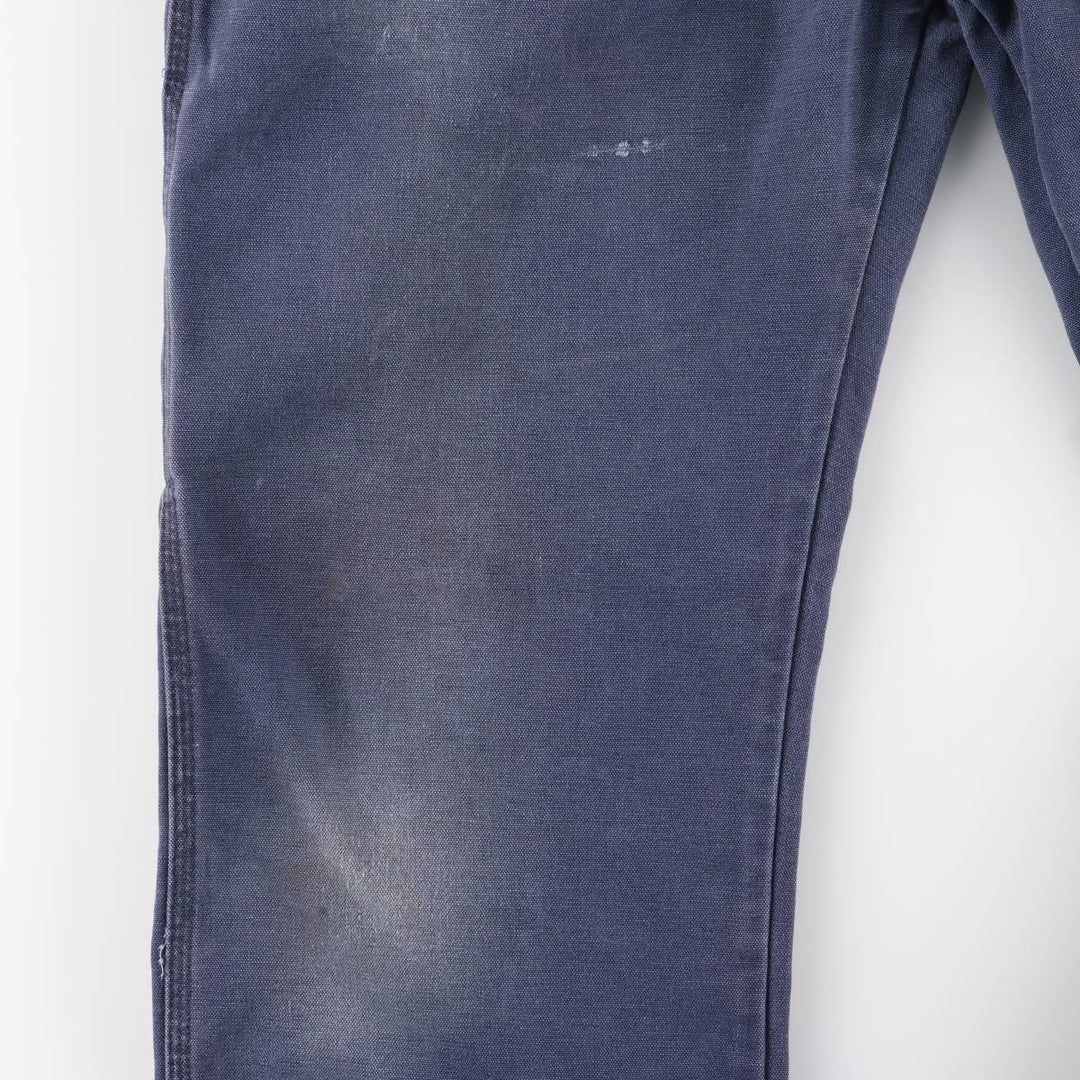Dickies Duck Work Pants, Men's W39 (approx.) cotton navy blue type Vintage Second Hand