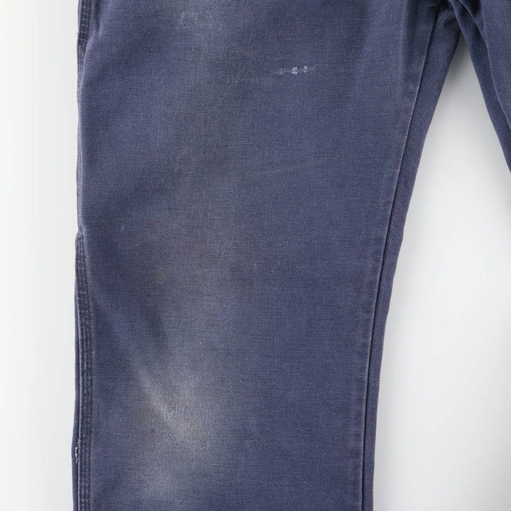 Dickies Duck Work Pants, Men's W39 (approx.) cotton navy blue type Vintage Second Hand