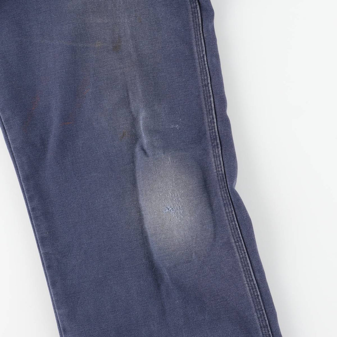 Dickies Duck Work Pants, Men's W39 (approx.) cotton navy blue type Vintage Second Hand