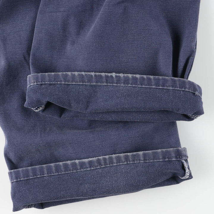 Dickies Duck Work Pants, Men's W39 (approx.) cotton navy blue type Vintage Second Hand