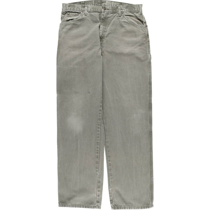 Dickies Duck Painter Pants Men's W35 equivalent cotton Khaki type Vintage Second Hand