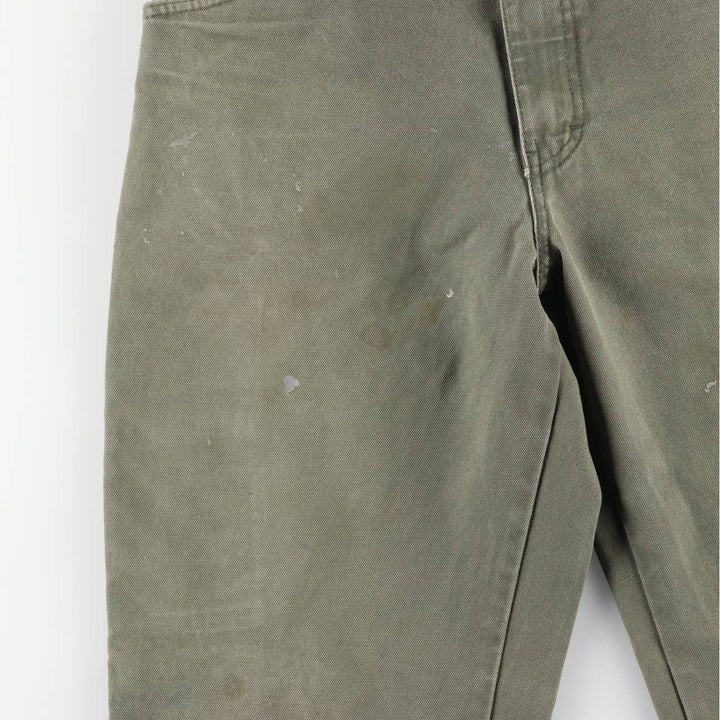 Dickies Duck Painter Pants Men's W32 equivalent unclear Khaki type Vintage Second Hand