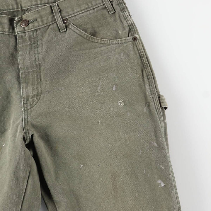 Dickies Duck Painter Pants Men's W32 equivalent unclear Khaki type Vintage Second Hand