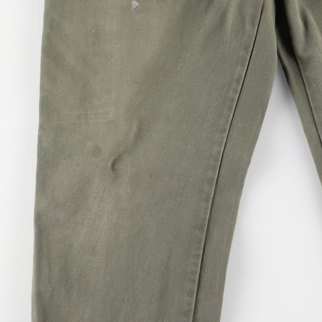 Dickies Duck Painter Pants Men's W32 equivalent unclear Khaki type Vintage Second Hand
