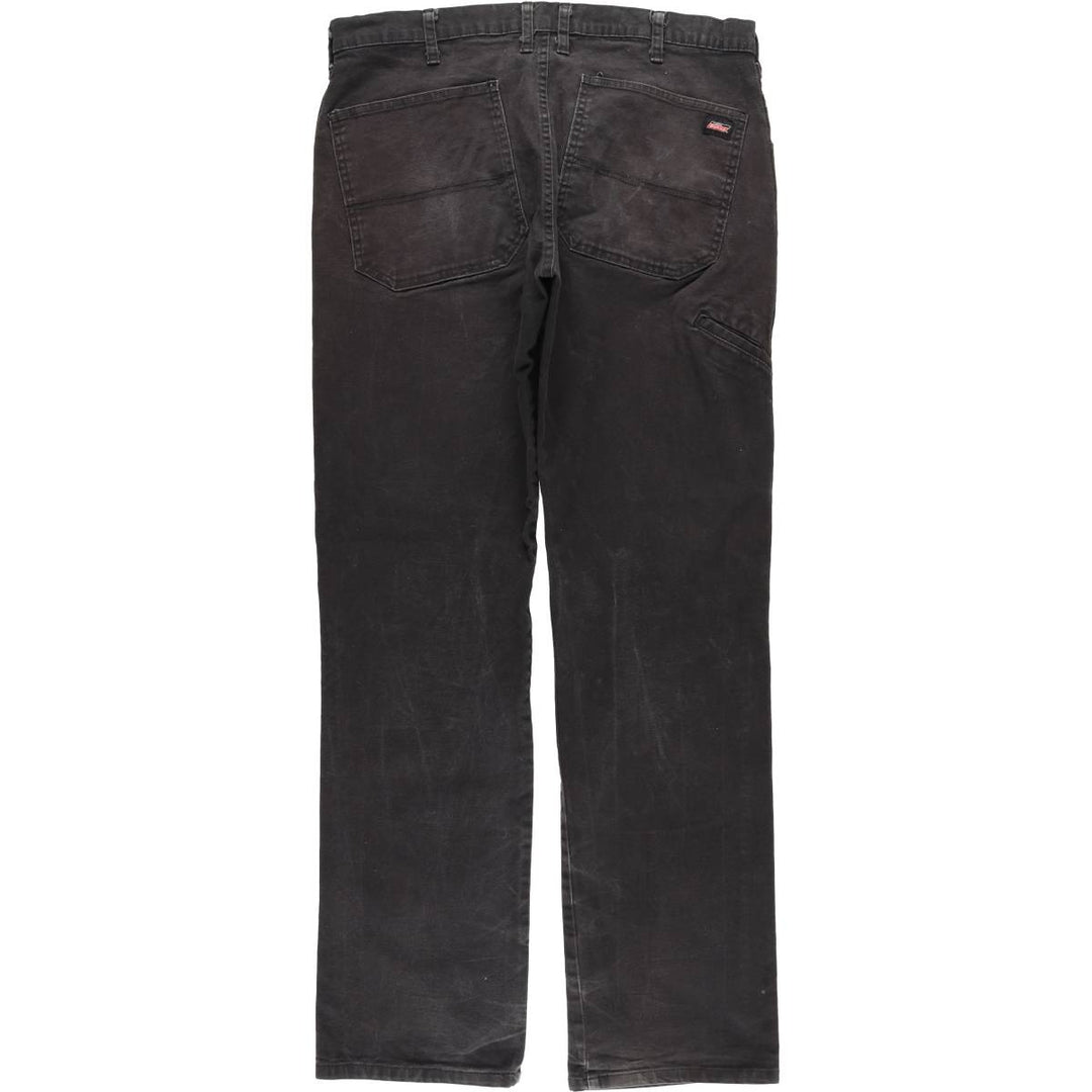 Dickies Duck Work Pants Men's W36 cotton black type Vintage Second Hand