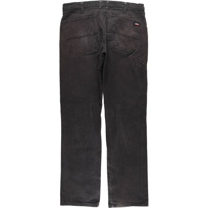 Dickies Duck Work Pants Men's W36 cotton black type Vintage Second Hand
