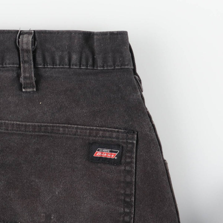 Dickies Duck Work Pants Men's W36 cotton black type Vintage Second Hand