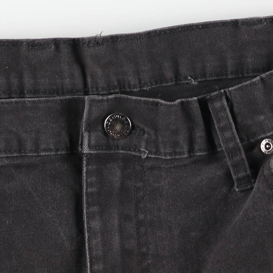 Dickies Duck Work Pants Men's W36 cotton black type Vintage Second Hand