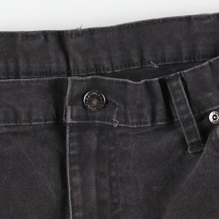 Dickies Duck Work Pants Men's W36 cotton black type Vintage Second Hand