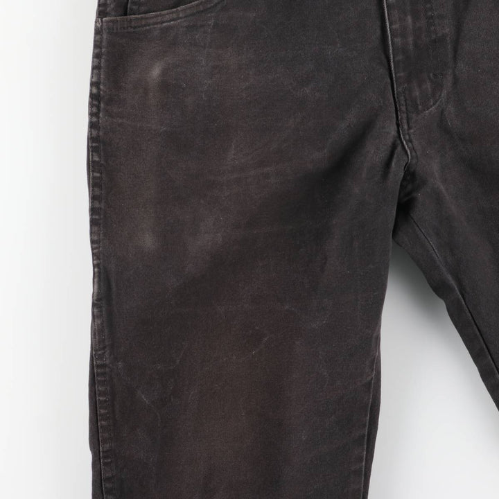 Dickies Duck Work Pants Men's W36 cotton black type Vintage Second Hand
