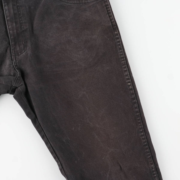Dickies Duck Work Pants Men's W36 cotton black type Vintage Second Hand