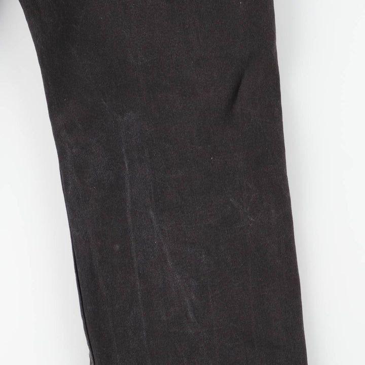 Dickies Duck Work Pants Men's W36 cotton black type Vintage Second Hand