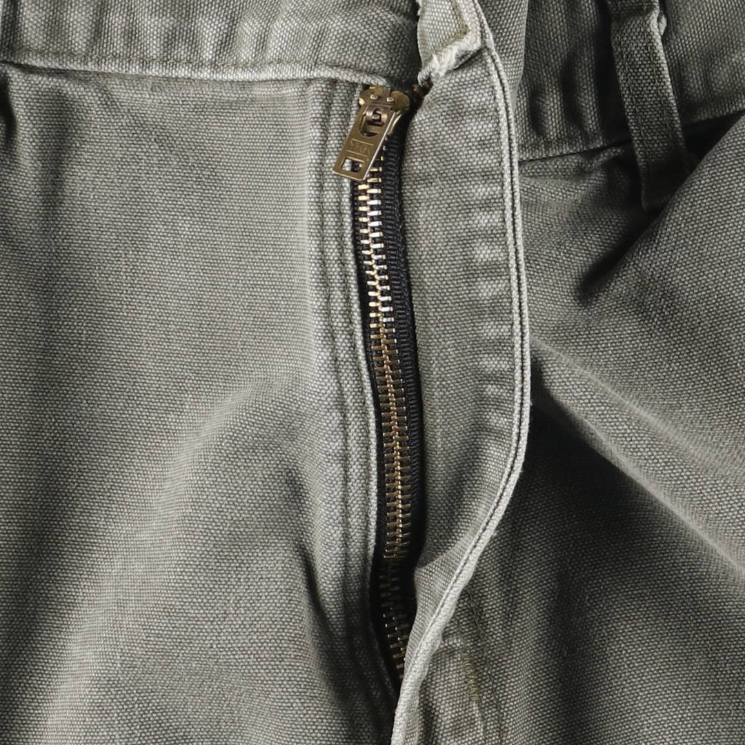 Carhartt Dungaree Fit Duck Painter Pants, Men's, Size W33 cotton Khaki type sage green Vintage Second Hand