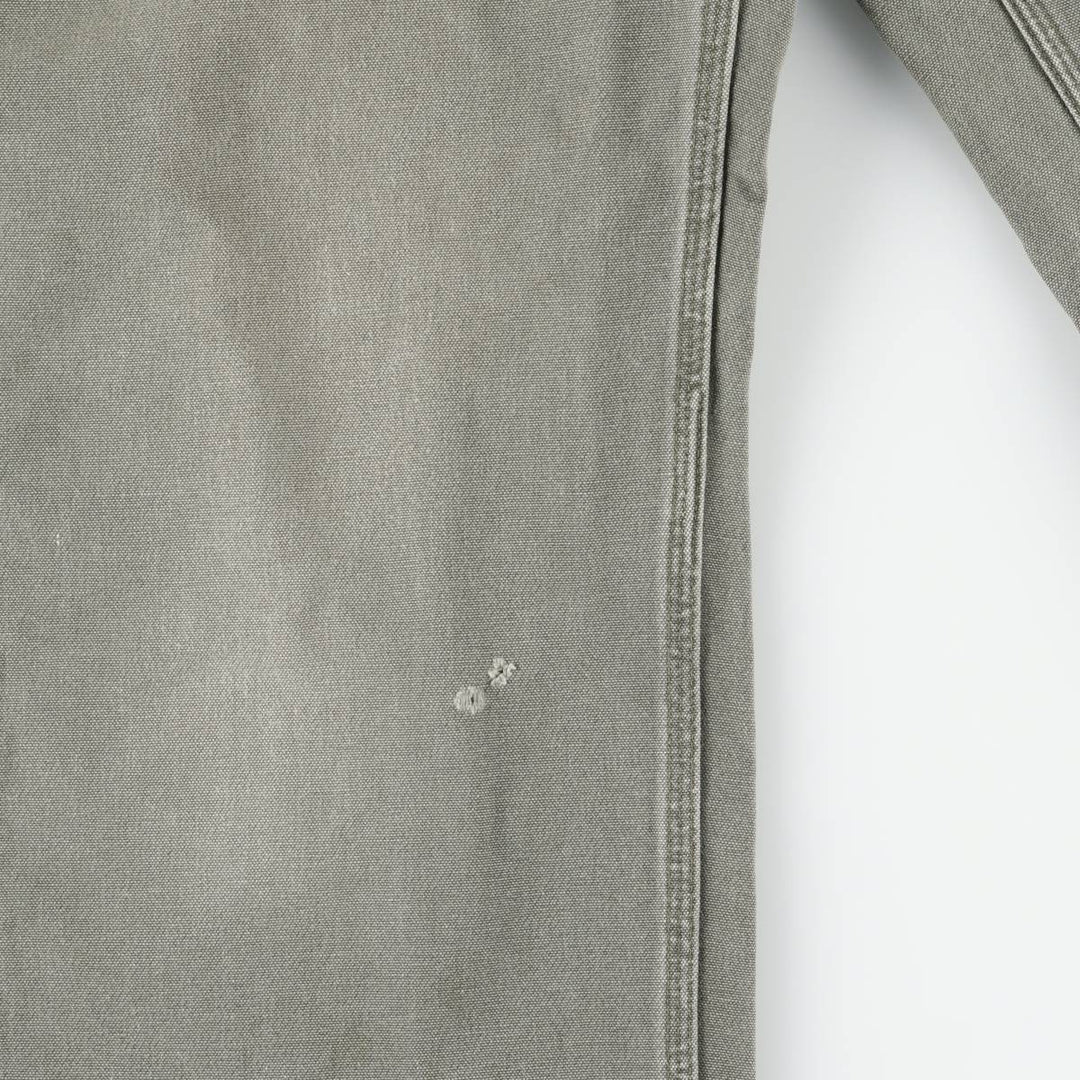 Carhartt Dungaree Fit Duck Painter Pants, Men's, Size W33 cotton Khaki type sage green Vintage Second Hand