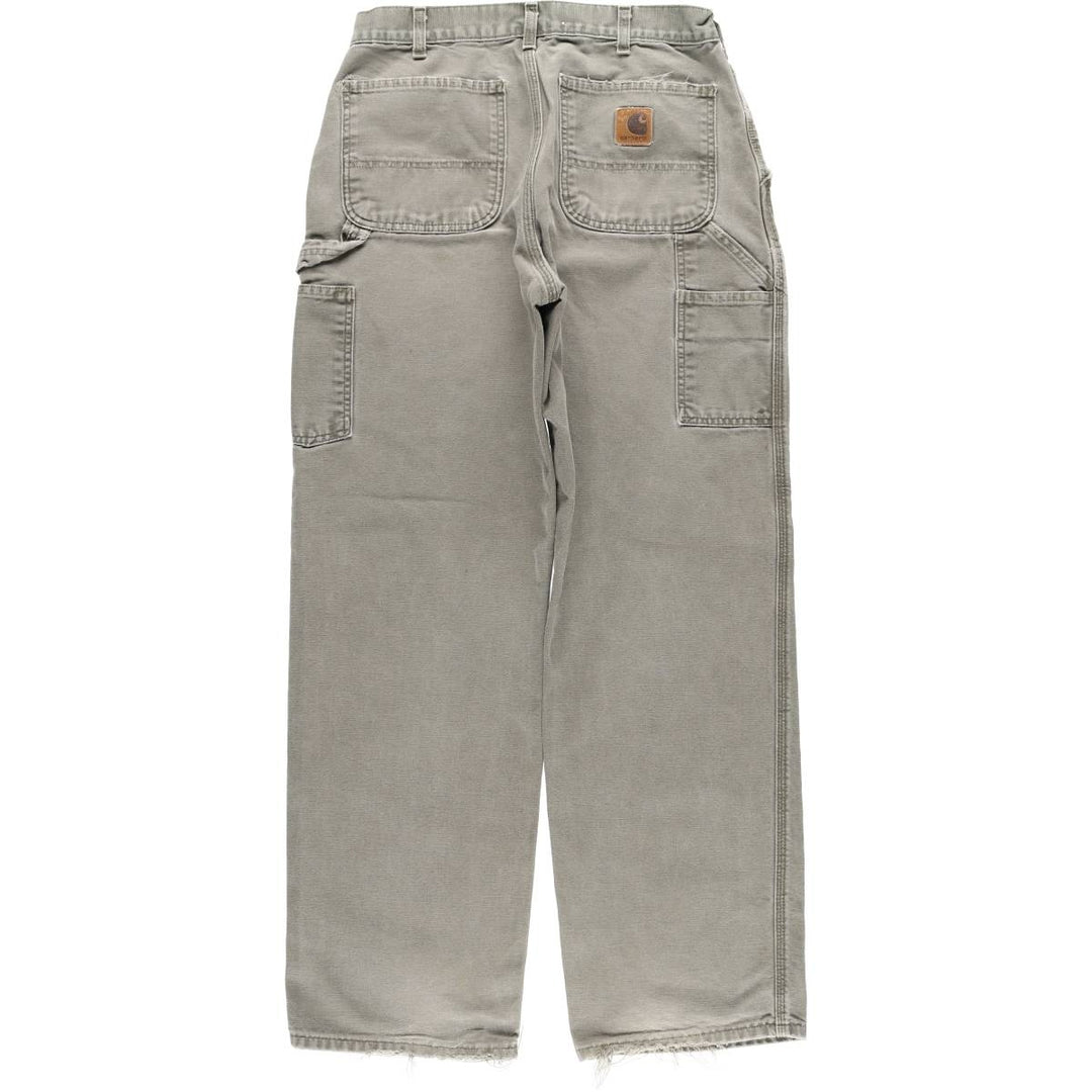 Carhartt Duck Painter Pants, Men's, Size W31 (approx.), Vintage cotton Khaki type Vintage Second Hand