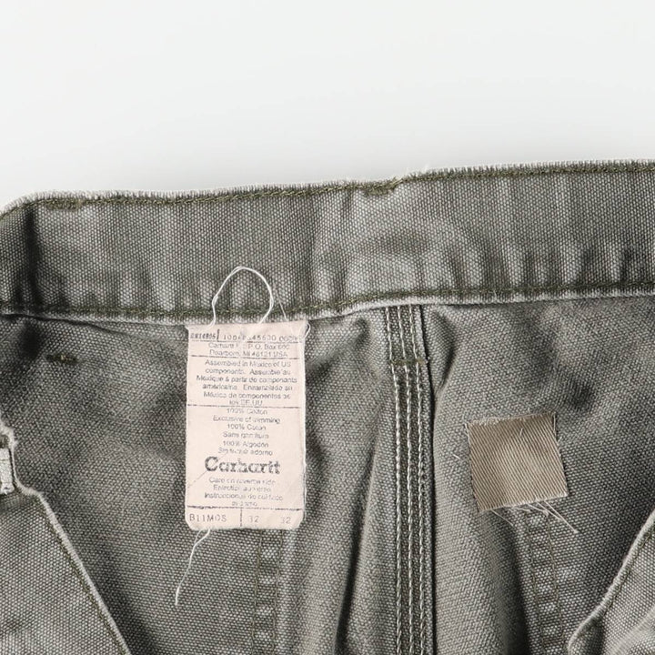 Carhartt Duck Painter Pants, Men's, Size W31 (approx.), Vintage cotton Khaki type Vintage Second Hand