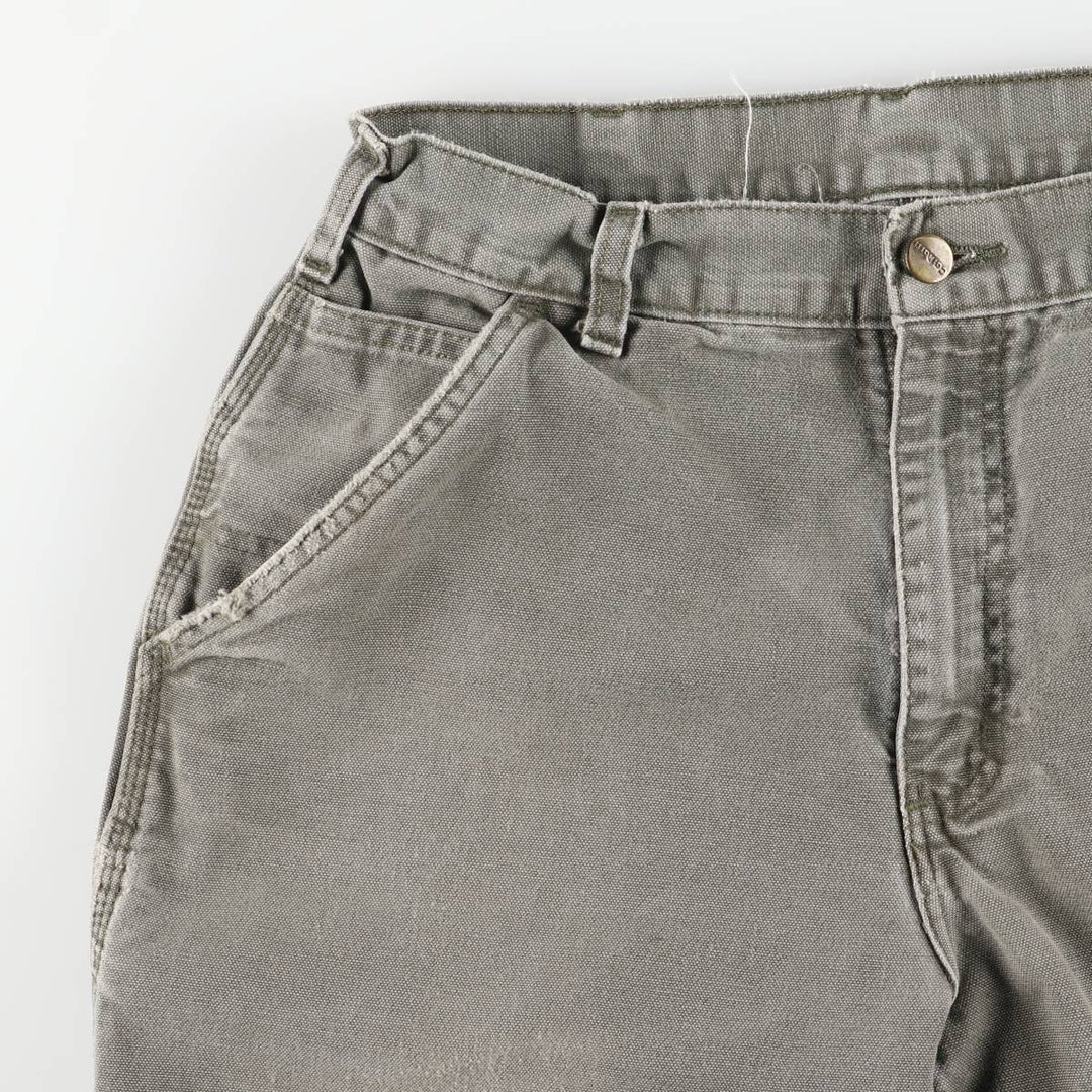 Carhartt Duck Painter Pants, Men's, Size W31 (approx.), Vintage cotton Khaki type Vintage Second Hand