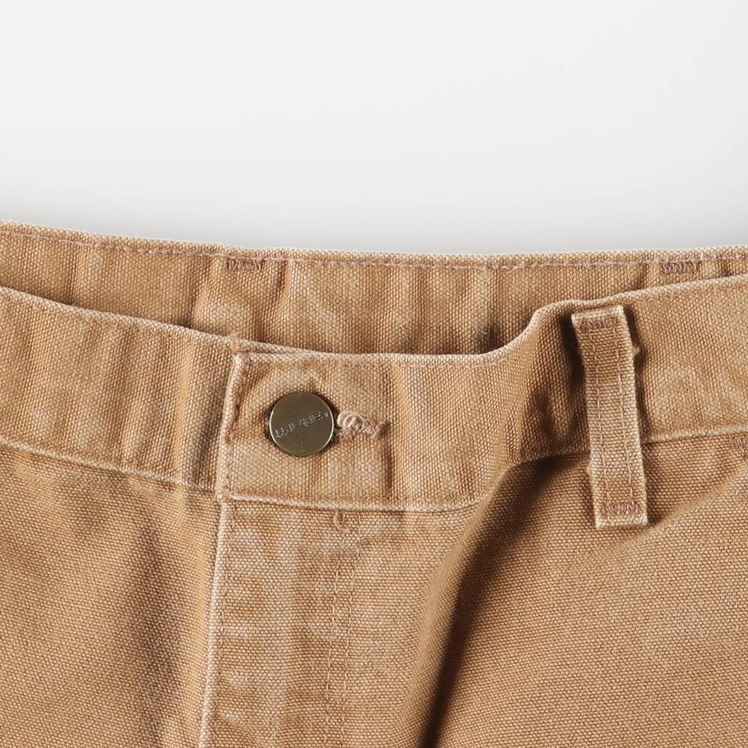 Carhartt Original Dungaree Fit Duck Painter Pants, Men's, W36 equivalent cotton brown type Vintage Second Hand