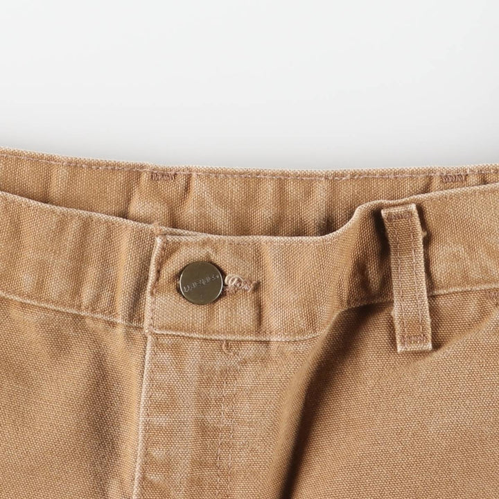 Carhartt Original Dungaree Fit Duck Painter Pants, Men's, W36 equivalent cotton brown type Vintage Second Hand
