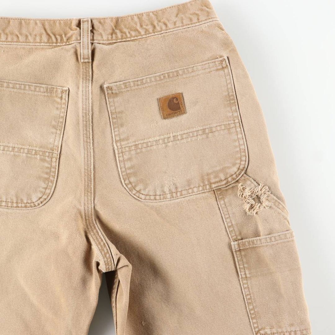 Carhartt Duck Painter Pants, Men's, W30 equivalent cotton Beige type Vintage Second Hand