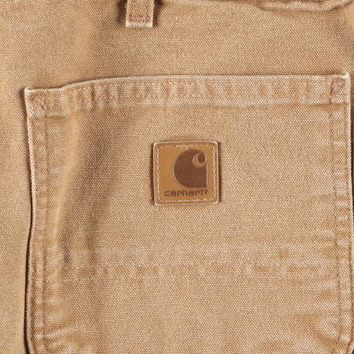 Carhartt Loose Original Fit Duck Painter Pants, Men's, W33 equivalent cotton beige type brown Vintage Second Hand