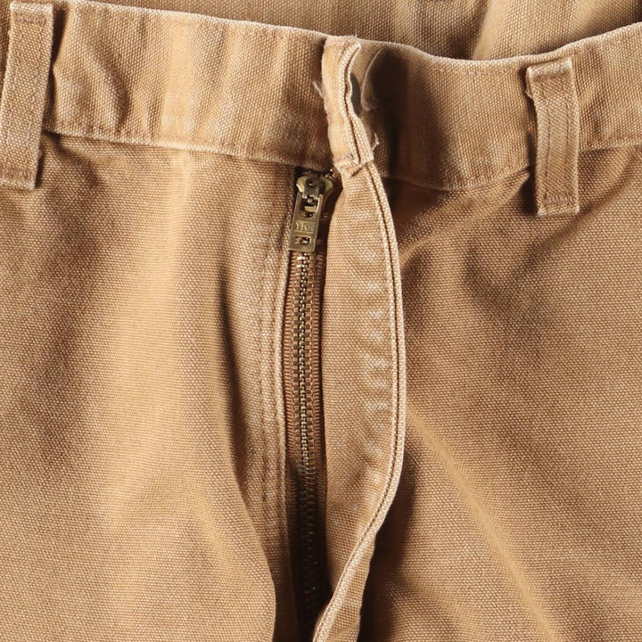 Carhartt Loose Original Fit Duck Painter Pants, Men's, W33 equivalent cotton beige type brown Vintage Second Hand