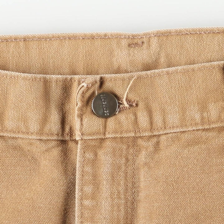 Carhartt Loose Original Fit Duck Painter Pants, Men's, W33 equivalent cotton beige type brown Vintage Second Hand