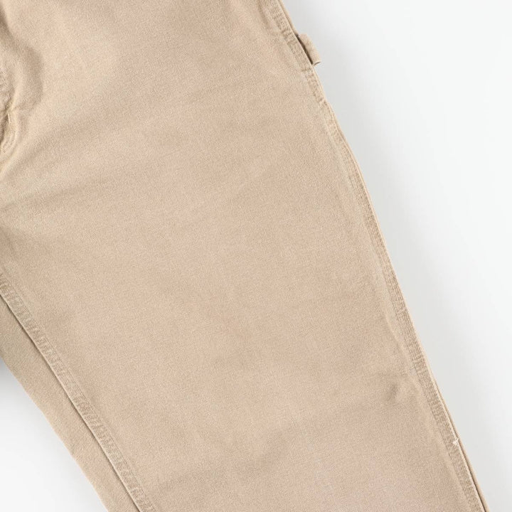 Carhartt Original Dungaree Fit Duck Painter Pants, Men's, W35 equivalent cotton beige type brown Vintage Second Hand