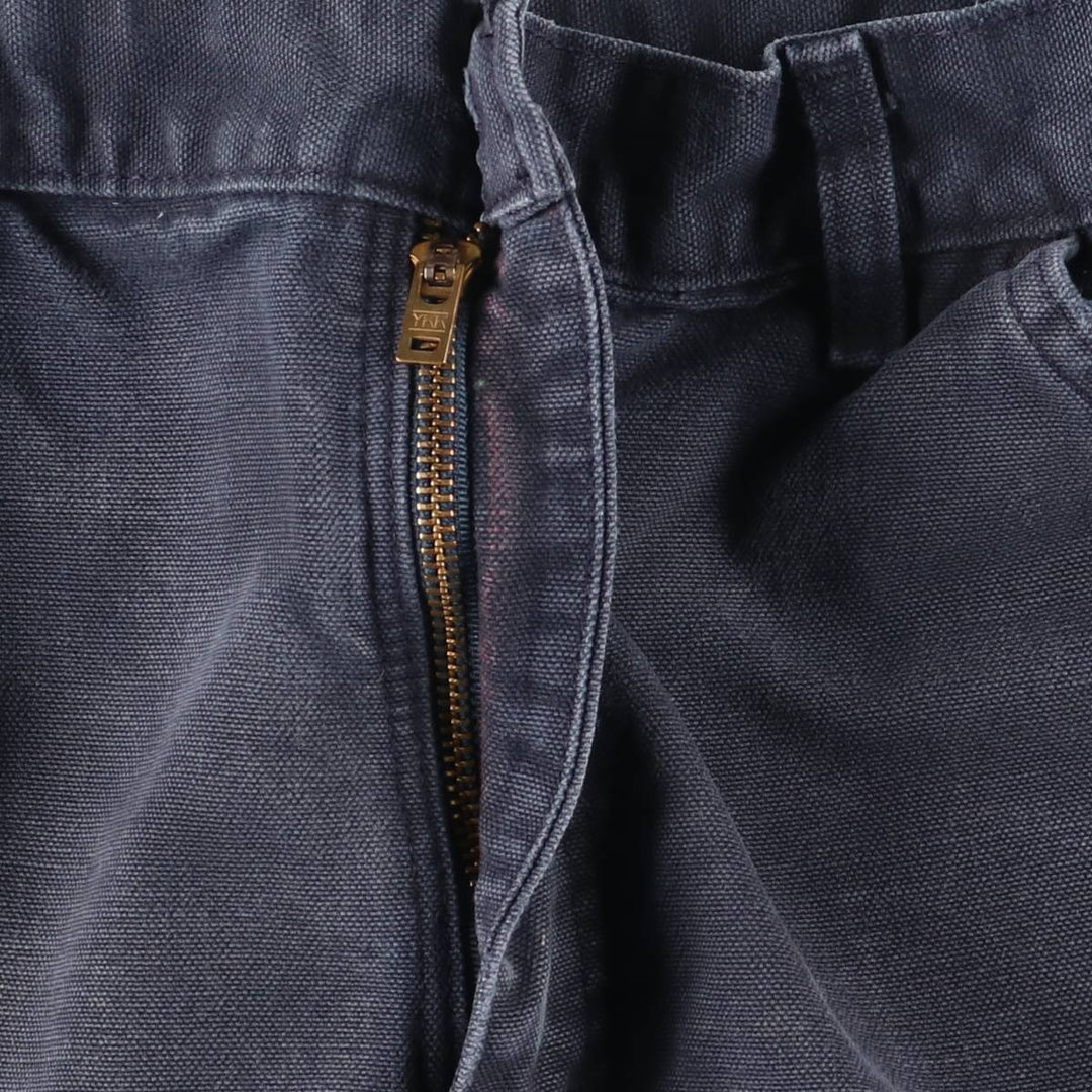 Carhartt Original Dungaree Fit Duck Painter Pants, Men's, W33 equivalent cotton navy blue type Vintage Second Hand