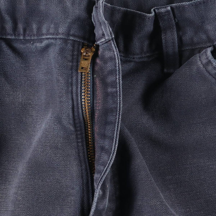 Carhartt Original Dungaree Fit Duck Painter Pants, Men's, W33 equivalent cotton navy blue type Vintage Second Hand