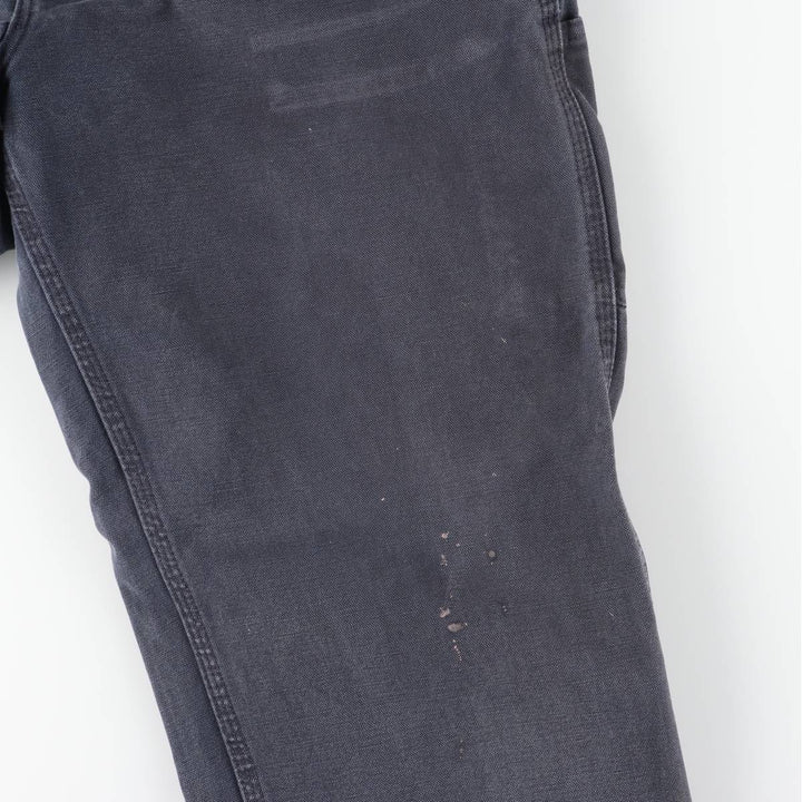 Carhartt Original Dungaree Fit Duck Painter Pants, Men's, W33 equivalent cotton navy blue type Vintage Second Hand