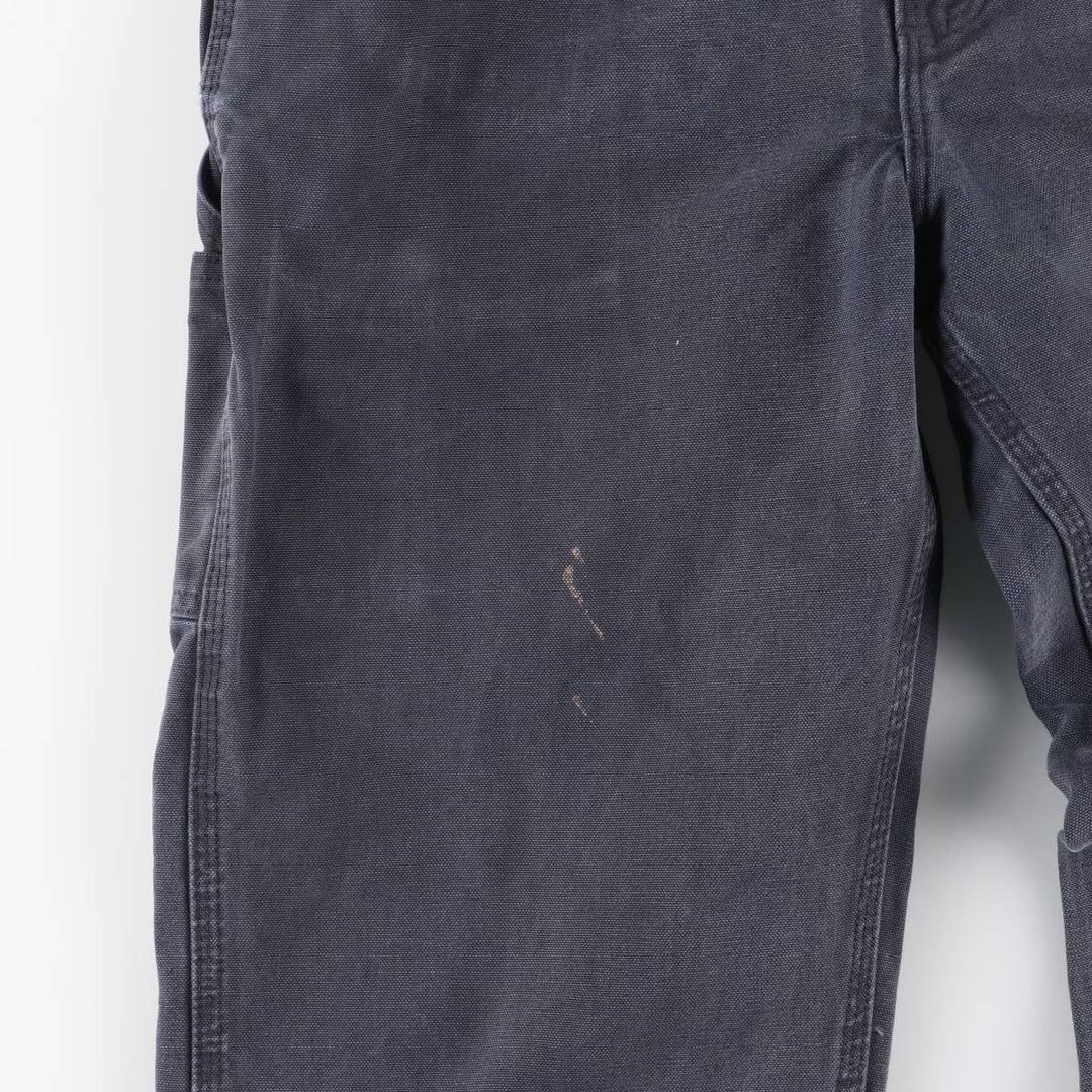 Carhartt Original Dungaree Fit Duck Painter Pants, Men's, W33 equivalent cotton navy blue type Vintage Second Hand