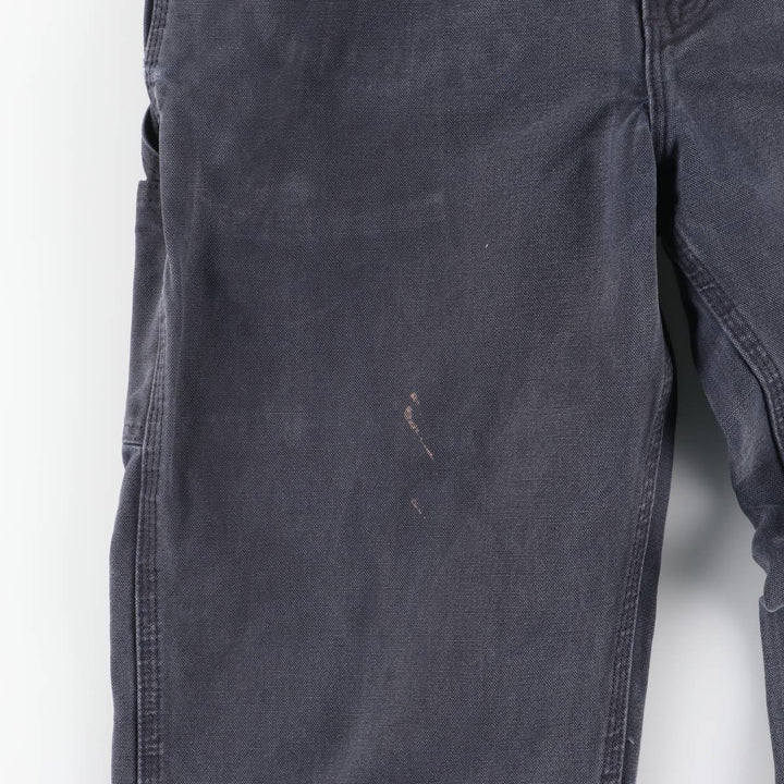 Carhartt Original Dungaree Fit Duck Painter Pants, Men's, W33 equivalent cotton navy blue type Vintage Second Hand