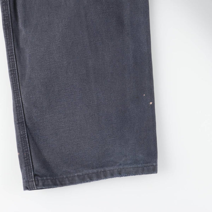 Carhartt Original Dungaree Fit Duck Painter Pants, Men's, W33 equivalent cotton navy blue type Vintage Second Hand