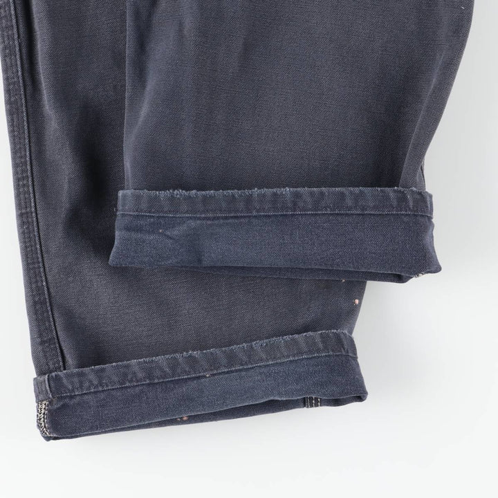 Carhartt Original Dungaree Fit Duck Painter Pants, Men's, W33 equivalent cotton navy blue type Vintage Second Hand