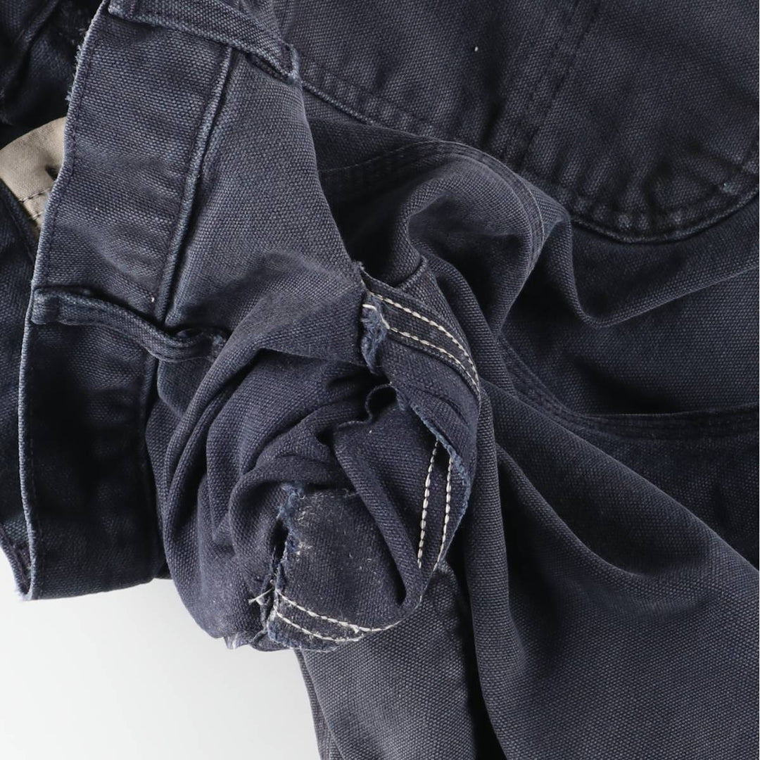 Carhartt Original Dungaree Fit Duck Painter Pants, Men's, W33 equivalent cotton navy blue type Vintage Second Hand