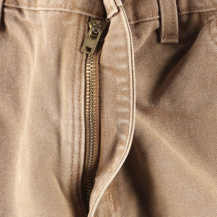 Carhartt Duck Painter Pants, Made in USA, Men's Size W31 (approx.) cotton brown type Vintage Second Hand