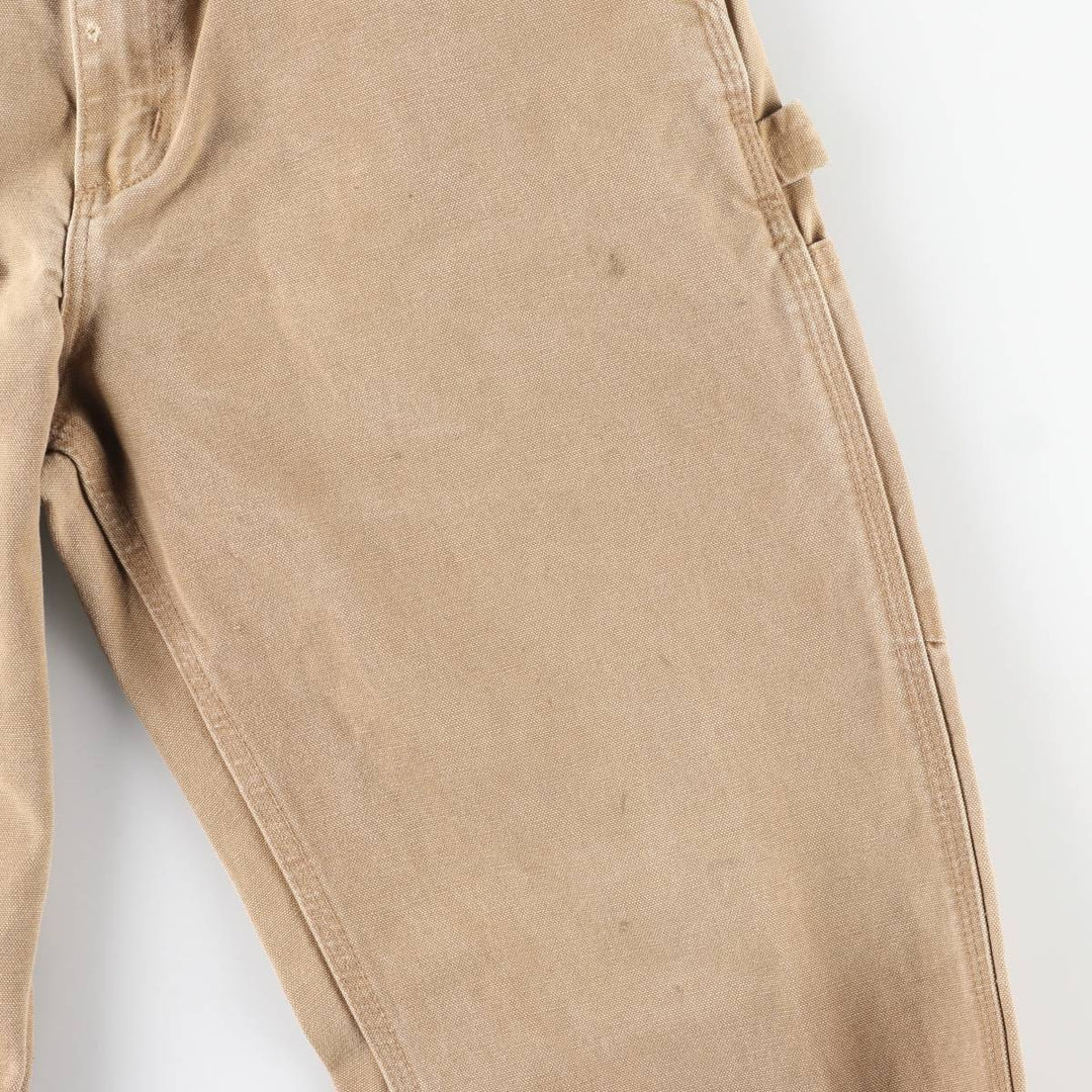 Carhartt Duck Painter Pants, Made in USA, Men's Size W31 (approx.) cotton brown type Vintage Second Hand